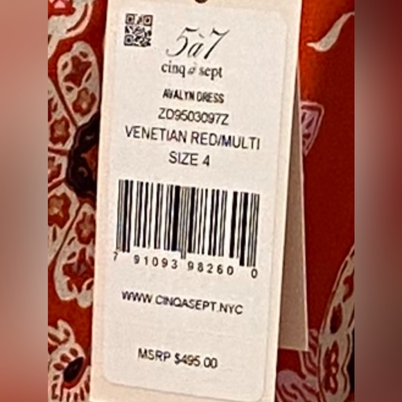 Cinq à sept mini dress - size 4 - Picture 2 of 2